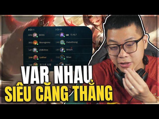 ( LOL ) ANH EM REFUND VAR NHAU SIÊU CĂNG THẲNG TRONG CUSTOM ARAM 5 VS 5