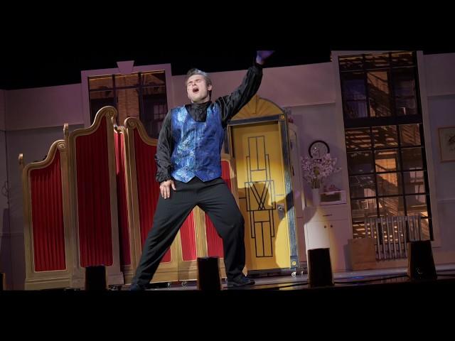 Charlie Phelan as Adolpho in Drowsy Chaperone, WVHS March 2020