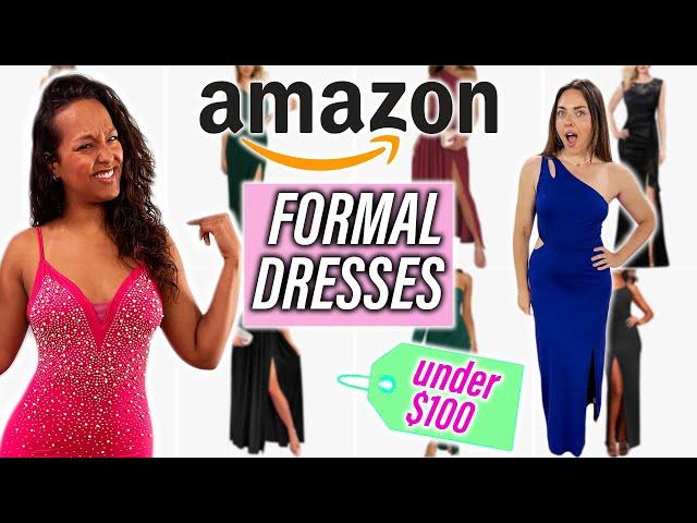 Reviewing Amazon Formal Dresses! * under $100 *