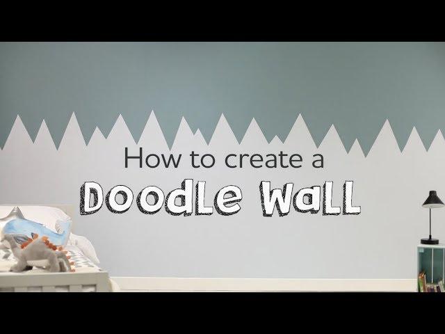 How to create a Doodle Wall with Rust-Oleum