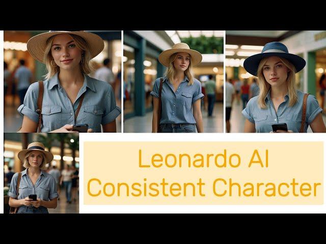 Leonardo ai  consistent character prompt secrets  AI lookbook and AI movie making