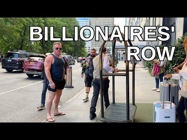 NEW YORK CITY Walking Tour [4K] - BILLIONAIRES' ROW