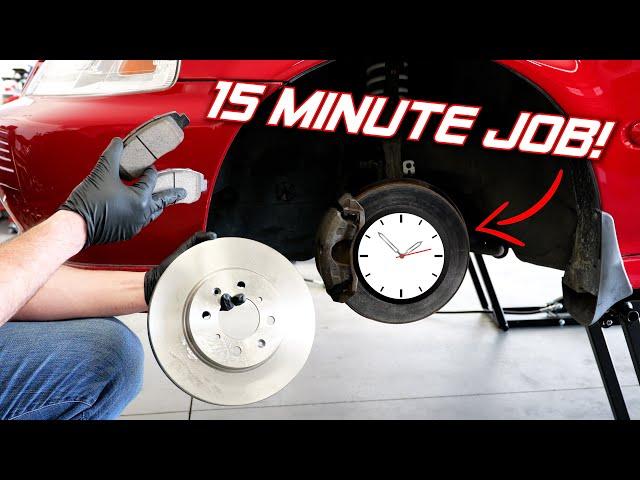 Honda Civic 1996-2000 Front Brake Job! | Rotor & Pad Install