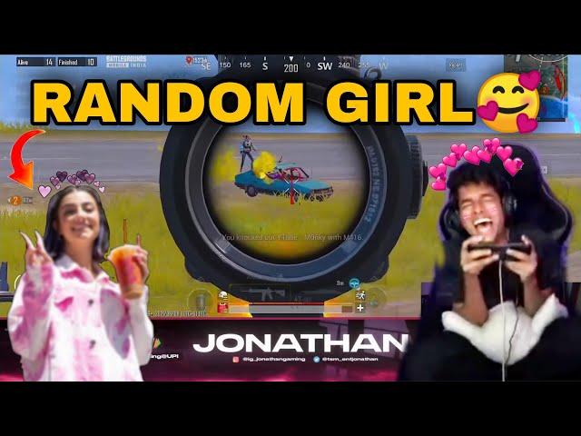 JONATHAN PLAYING WITH RANDOM GIRL️ | Flirting | Bhaga ke le jaaunga | She called me HACKER 