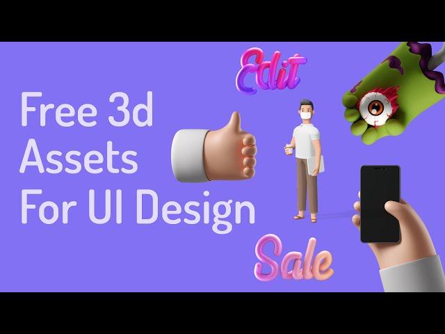 Free New 3D Illustrations for UI Designers | Design Essentials