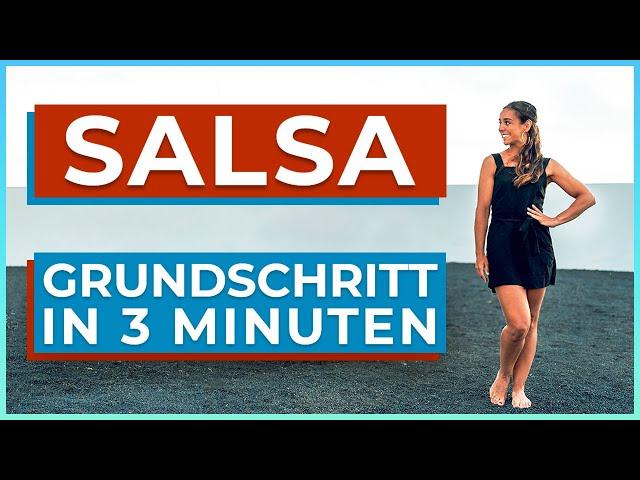 SALSA GRUNDSCHRITT IN 3 MINUTEN | Melissa Ortiz Gomez | Tanzgrundschritte für Anfänger Paartanz