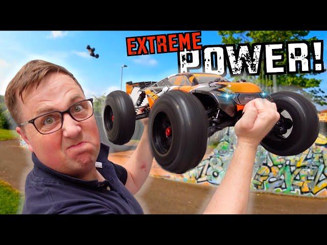 This EXTREME RC Basher Has SO MUCH Power! - Team Corally Kronos XTR