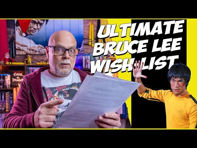 The ULTIMATE Bruce Lee WISH LIST #brucelee #christmas