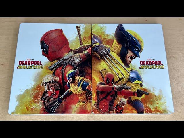 Deadpool & Wolverine - 4K Ultra HD Blu-ray SteelBooks Unboxing