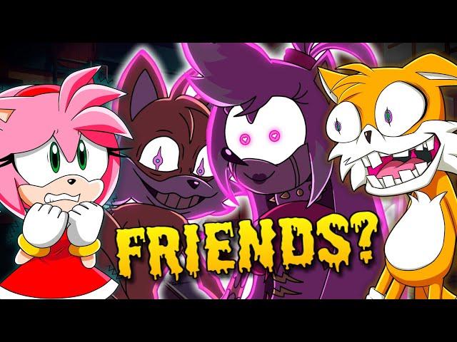 There's SoMeThInG about DeviantArt! - TAILS SCARES AMY!!