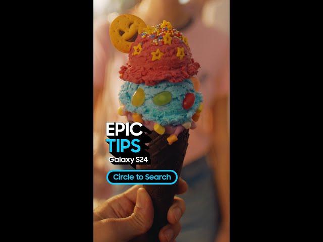 Epic Tips x Galaxy S24 Ultra: Circle to Search | Samsung