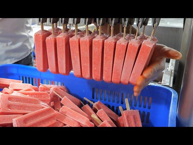 Amazing Popsicle Making Process and Delicious Ice Cream Collection! / 驚奇的冰棒製作過程和美味的冰淇淋特輯！