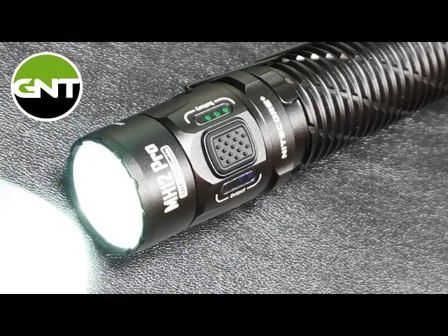 Nitecore MH12 Pro (2023 Release) - 3,300 Lumens USB-C rechargeable Flashlight Review + Users Guide