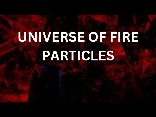 Universe of Fire Particles | Digital Technology Artworks