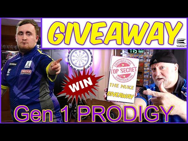 ENDED 4 p.m 10/16 - Win the NEW Target LUKE LITTLER Gen 1 PRODIGY Darts