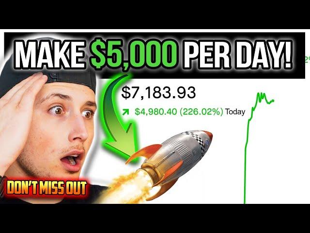 My Simple $5,000 / Day Stock Trading Strategy