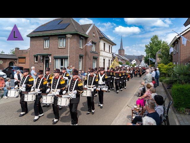 Sfeerimpressie OLS Born - Schutterijen uit Noord-, Zuid- en Belgisch Limburg