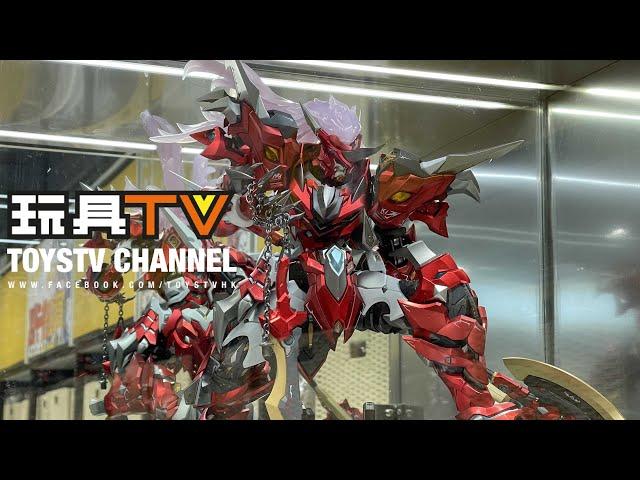 「爆玩具」模壽 Moshow 至臻X级 空呪羅 機動戰隊 Noble Class X Series Kidou Sentai Iron Saga Asyura TOYSTV Review