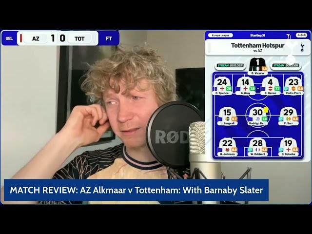 "EMBARRASSING!" MATCH REVIEW: AZ Alkmaar 1-0 Tottenham: Europa League Last 16, 1st Leg