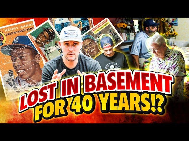 40 YEAR OLD CARD COLLECTION FOUND in BASEMENT ! (EP#12)