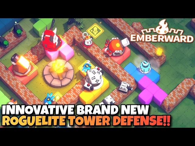 INNOVATIVE Brand New Roguelite Tower Defense! | Emberward