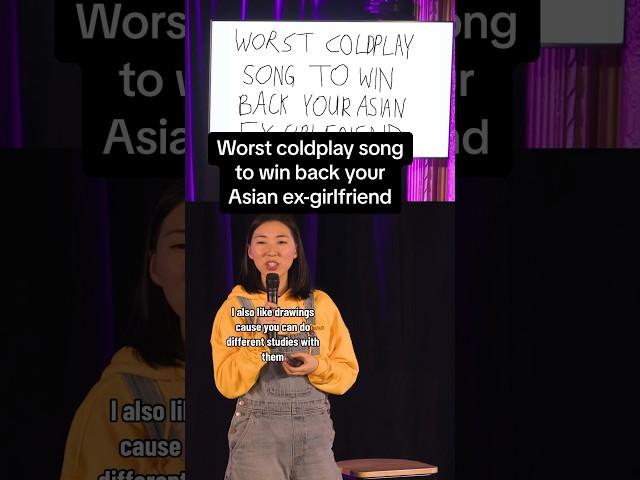 Never listening to coldplay the same #coldplay #asian #asiancomedy #standupcomedy #standup