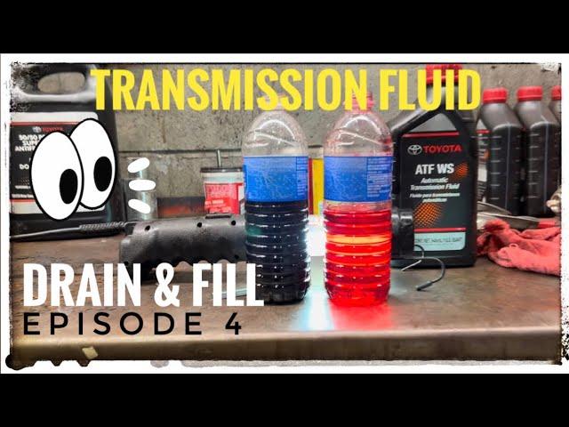 Toyota 4Runner • FREE Maintenance Tech Tips - DIY Transmission Fluid (Drain & Fill) A750F   Part 1