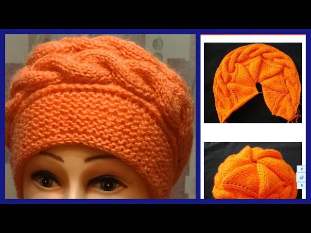 #Чудесный,прекрасный берет#Шапка спицами#Берет спицами#МК Виктории Плантовой#2022#