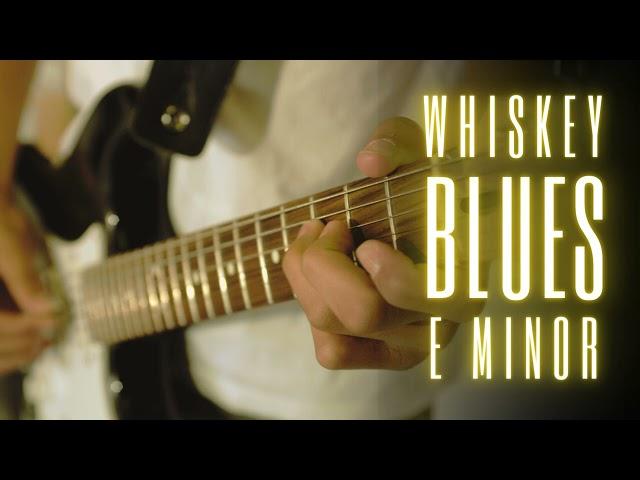 Slow Whiskey Blues Backing Track in E Minor | 16 Bar Swinging Whiskey Blues