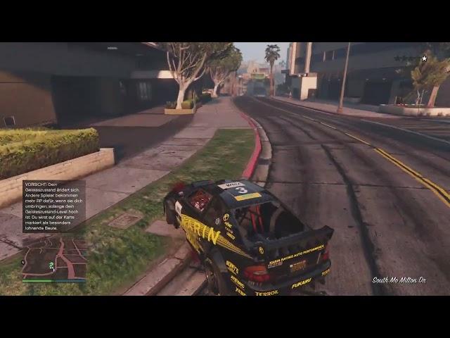 Grand Theft Auto V Frau im Auto