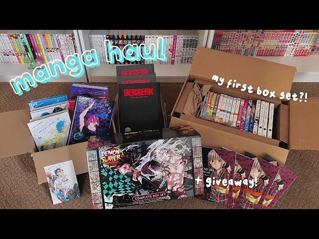 manga haul & unboxing // my FIRST BOXSET !!