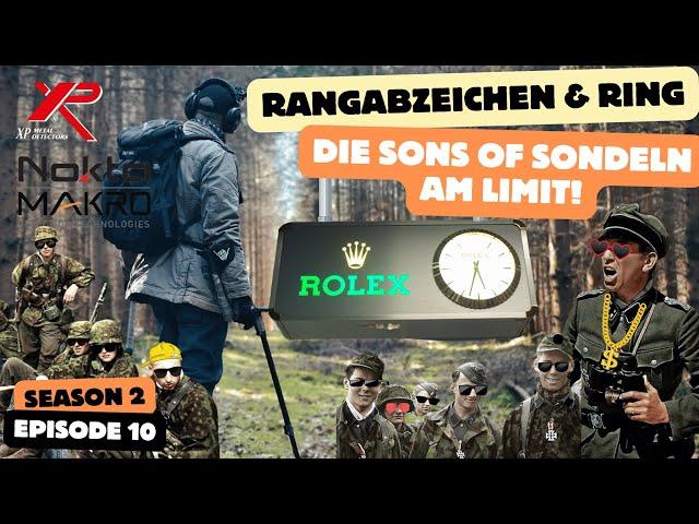 VERGESSEN IM WALD! – Ring, Uhr - RANGABZEICHEN XP DEUS und Nokta Legend