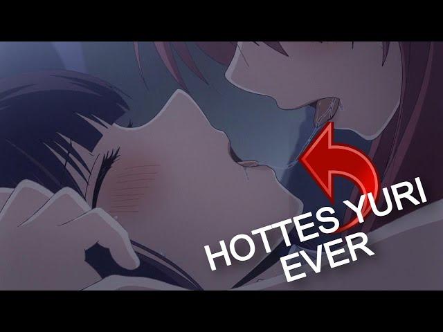 HOTTEST (KISSING/YURI) ANIME SCENES EVER #animekiss