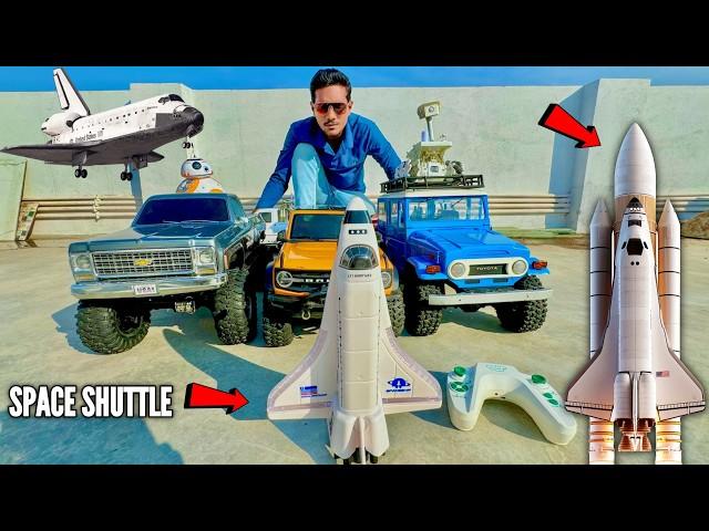 RC 4X4 Car Mountain Climbing Challenge With RC Space Vehicles - Chatpat toy TV