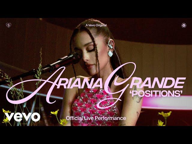 Ariana Grande - positions (Official Live Performance) | Vevo