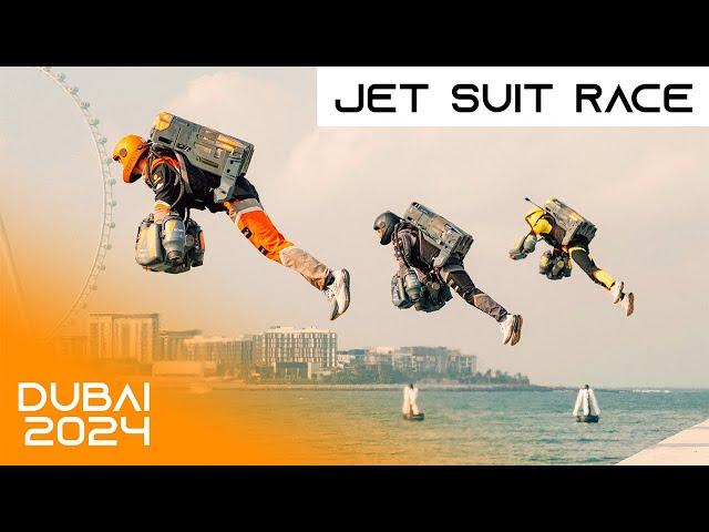 WORLD 1st Jet Suit Race : Dubai 