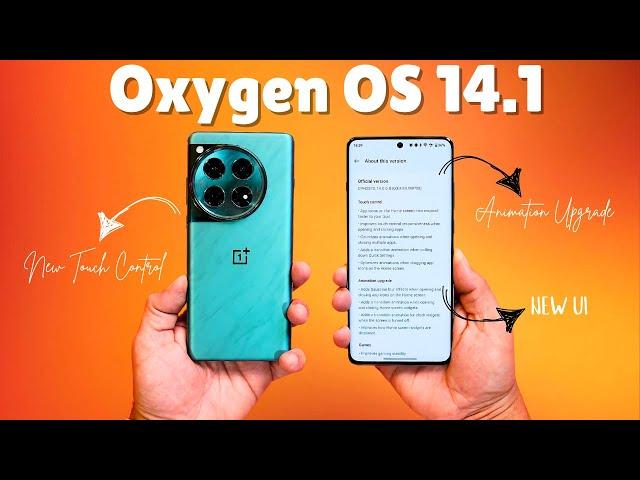 OxygenOS 14.1 Finally Lands!New UI, Fresh Animations & More Features! Everything You Need to Know!