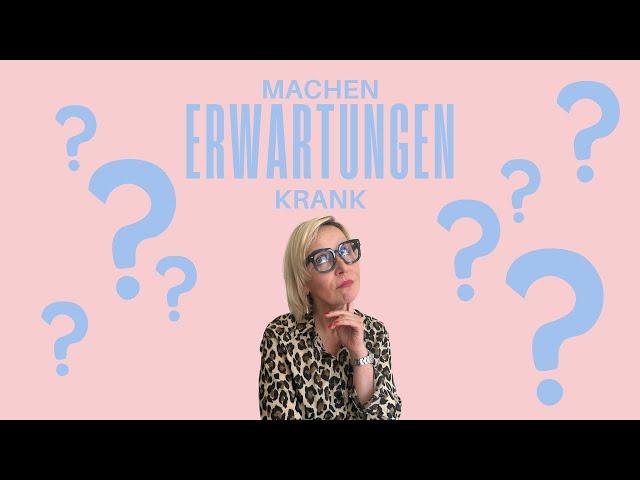 Erwartungen machen einsam. Es ist echt ungerecht!