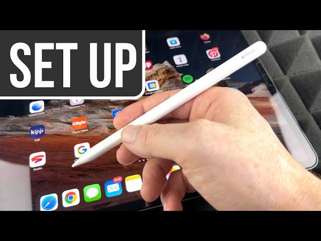 Apple Pencil 2 Set Up Guide - How to Pair with iPad Pro - Beginners Guide