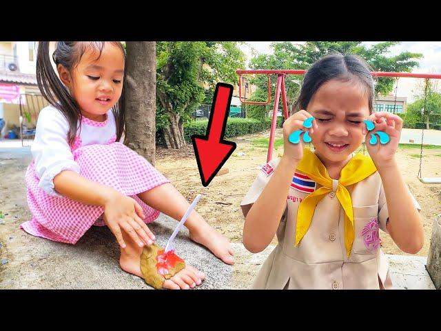 แย่แล้ว! น้องบลิ้งค์โดนแก้วบาด | บริ้งค์ไบรท์