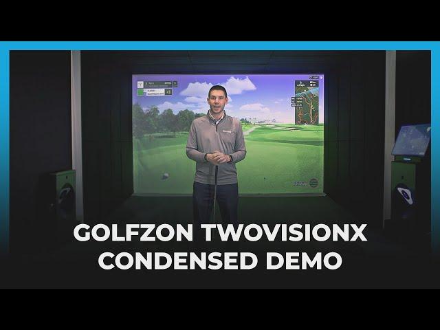 GOLFZON TwoVisionNX Demo