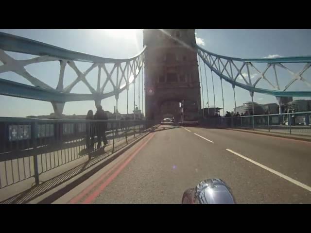 Tour of London on a Motorbike