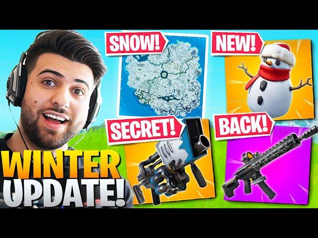 EVERYTHING Epic DIDN'T Tell You In The *HUGE* Winter Update! (Fortnite Battle Royale)