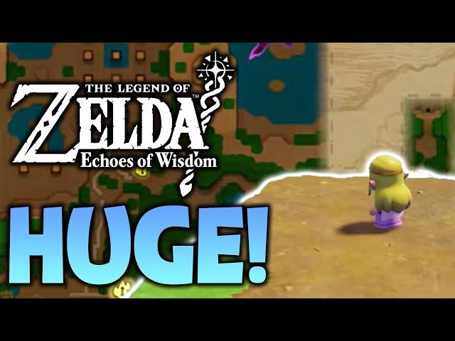 Here's Zelda: Echoes of Wisdom's NEW Map of Hyrule!