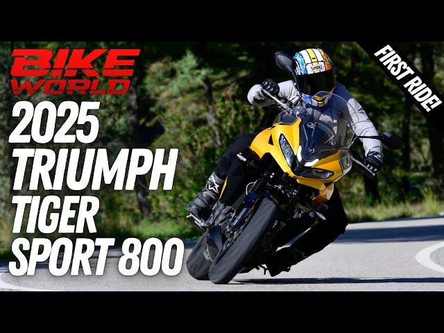 2025 TRIUMPH TIGER SPORT 800 | FIRST RIDE REVIEW!