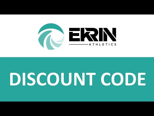 How to use Ekrin Athletics Discount Code