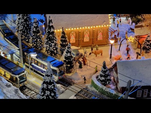 H0 Model trains - Christmas charol 2024