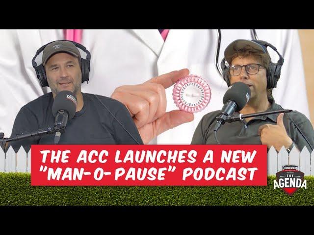 The ACC launches a new "Man-O-Pause" Podcast