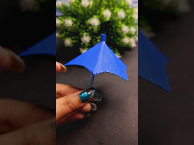 𝘿𝙄𝙔 𝙎𝙢𝙖𝙡𝙡 𝐔𝐌𝐁𝐑𝐄𝐋𝐋𝐀 𝙒𝙞𝙩𝙝 𝙋𝙖𝙥𝙚𝙧 | #paper #umbrella #diy #shorts #youtubeshorts