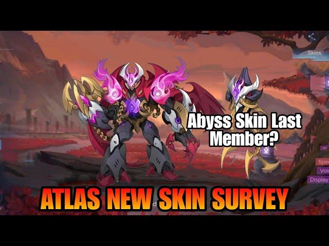Atlas New Skin | Possible Last Abyss Skin Member |  MLBB